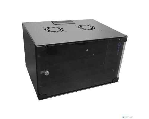 Монтажный шкаф 5bites TC5402-06B Шкаф телекоммуникационный 6U / 520*400 / WALL / BLACK купить QBS.ru