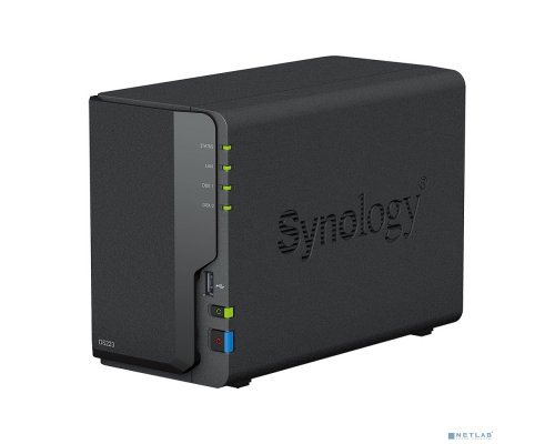 Дисковый массив Synology DS223 Сетевое хранилище купить QBS.ru