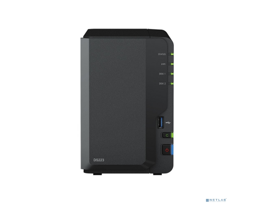 Дисковый массив Synology DS223 Сетевое хранилище купить QBS.ru