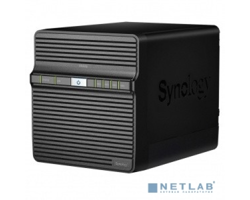 Дисковый массив Synology DS420J Сетевое хранилище QC1,4GhzCPU/1GB/RAID0,1,5,6,10/up to 4HDDs SATA(3,5 )/2xUSB3.0/1GigEth/iSCSI/2xIPcam(upto 16)/1xPS/2YW купить QBS.ru