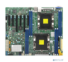 Материнская плата Supermicro MBD-X11DPL-I-B OEM {2 x P (LGA 3647), 8 DIMM slots, Intel C621 controller for 10 SATA3 (6 Gbps) ports; RAID 0,1,5,10; Dual LAN with LewisburgMarvell 88E1512 PHY}