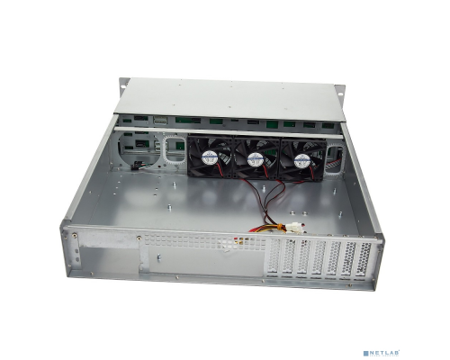 Корпус Exegate EX281233RUS Серверный корпус ExeGate Pro 2U550-HS12 <RM 19,  высота 2U, глубина 550, без БП, 12xHotSwap, USB> купить QBS.ru