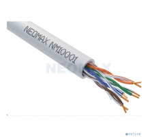 Неомакс  Витая пара Кабель NEOMAX NM10001 U/UTP cat.5e 4 пары (305 м) 0.486 мм (24 AWG) Медь PVC jacket