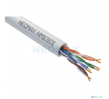 Неомакс  Витая пара Кабель NEOMAX NM10101 U/UTP cat.5e 4 пары (305 м) 0.51 мм (24 AWG) Медь PVC jacket