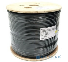 Неомакс  Витая пара Кабель NEOMAX NM20031 F/UTP cat.5e 4 пары (305 м) 0.52 мм (24 AWG) Медь, внешний, PE, черный