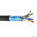Кабель 5bites FS5525-305BPE Кабель Express FTP/SOLID/5E/24AWG/COPPER/PE/BLACK/OUTDOOR/DRUM/305M купить QBS.ru