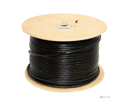 Кабель 5bites FS5525-305BPE Кабель Express FTP/SOLID/5E/24AWG/COPPER/PE/BLACK/OUTDOOR/DRUM/305M купить QBS.ru