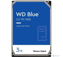 Жесткий диск 3TB WD Blue (WD30EZAZ) {Serial ATA III, 5400 rpm, 256Mb buffer}