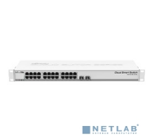 Сетевое оборудование MikroTik CSS326-24G-2S+RM Коммутатор 24х Gigabit RJ45, 2х SFP+