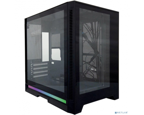 Корпус 1STPLAYER STEAM PUNK SP6 Black / mATX, TG / SP6-G-BK купить QBS.ru