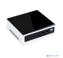 Компьютер Hiper NUGi510210U Nettop NUG, Intel Core i5-10210U, 2* DDR4 SODIMM 2400MHz, UHD-графика Intel (DP+HDMI), 1*Type-C, 4*USB2.0, 4*USB3.0, 2*LAN, 1*2.5HDD, WiFi, VESA