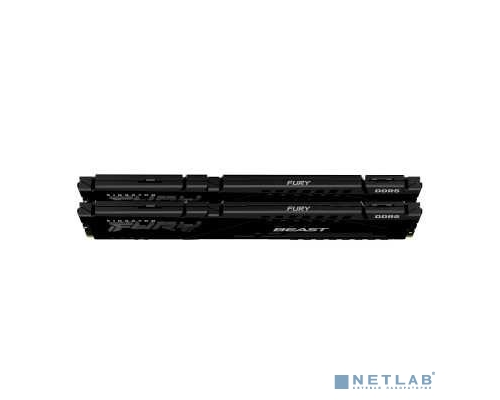 Модуль памяти Kingston DDR5 32GB Kit (2x16Gb) 6000 MT/s CL40 KF560C40BBK2-32 купить QBS.ru