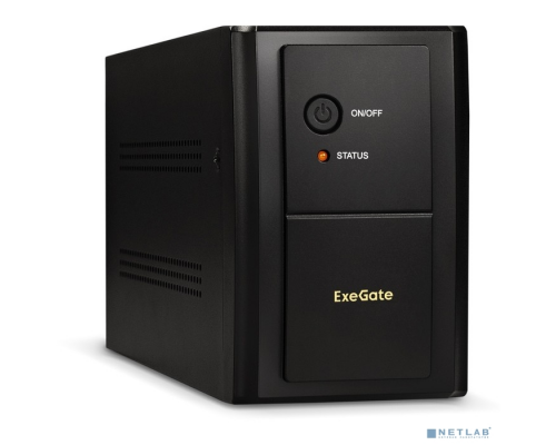 ИБП Exegate EP285489RUS ИБП ExeGate SpecialPro UNB-1200.LED.AVR.C13.RJ <1200VA/750W, LED, AVR, 6*IEC-C13, RJ45/11, Black> купить QBS.ru