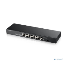 Сетевое оборудование Zyxel GS1100-24-EU0103F Коммутатор 24G 2SFP неуправляемый