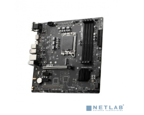 Материнская плата MSI PRO B660M-P DDR4{Intel B660,LGA 1700,mATX (uATX)} купить QBS.ru