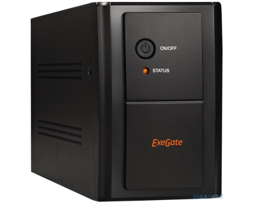 ИБП Exegate EP285490RUS ИБП ExeGate SpecialPro UNB-1200.LED.AVR.EURO.RJ.USB <1200VA/750W, LED, AVR, 4 евророзетки, RJ45/11, USB, Black> купить QBS.ru