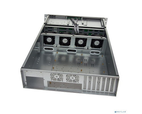 Корпус Exegate EX281234RUS Серверный корпус ExeGate Pro 3U660-HS16 <RM 19,  высота 3U, глубина 660, без БП, 16xHotSwap, USB> купить QBS.ru
