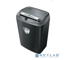 Уничтожитель Fellowes Шредер Powershred 75Cs FS-46750 (FS-4675001/FS-4675002){авт., 3.9х50мм, 12лст., 27лтр., уничтожает: скобы, карты, скрепки, CD, селектор кол-ва листов}