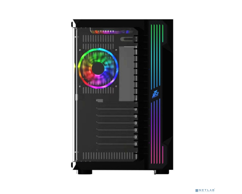 Корпус 1STPLAYER STEAMPUNK SP9 Black SP9-BK купить QBS.ru