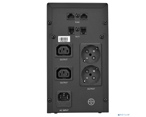 ИБП CROWN ИБП CMU-SP1200 COMBO {1200VA металл, 2x12V/9AH, розетки 2*IEC + 2*EURO} (CM000001509) купить QBS.ru