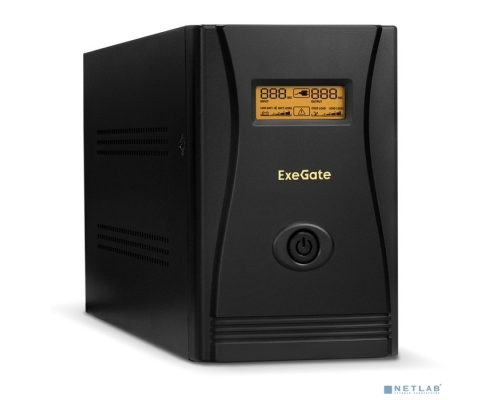 ИБП Exegate EP285518RUS ИБП ExeGate SpecialPro Smart LLB-2000.LCD.AVR.C13.RJ <2000VA/1200W, LCD, AVR, 6*IEC-C13, RJ45/11, Black> купить QBS.ru