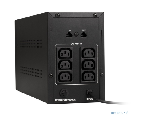 ИБП Exegate EP285518RUS ИБП ExeGate SpecialPro Smart LLB-2000.LCD.AVR.C13.RJ <2000VA/1200W, LCD, AVR, 6*IEC-C13, RJ45/11, Black> купить QBS.ru