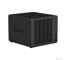 Дисковый массив Synology DS923+ Сетевое хранилище C2GhzCPU/4Gb(upto8)/RAID0,1,10,5,6/up to 4hot plug HDDs SATA(3,5' or 2,5')(up to 9 with DX517)/2xUSB3.0/2GigEth/iSCSI/2xIPcam(up to 40)/1xPS/3YW