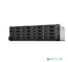 Дисковый массив Synology RS2821RP+ Rack 3U QC2,1GhzCPU/4Gb(upto 64)/RAID0,1,10,5,6/upto 16hot plug HDDs SATA(3,5' or 2,5')(upto 28 with RX1217)/2xUSB/4GE (1xExpslot)/iSCSI/2xIPcam(upto 40)/2xPS/no rail/3YW