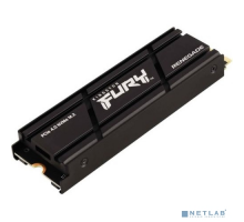 накопитель Kingston SSD Fury Renegade, 1000GB, M.2 22x80mm, NVMe, PCIe 4.0 x4, 3D TLC, SFYRSK/1000G