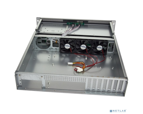 Корпус Exegate EX281290RUS Серверный корпус ExeGate Pro 2U550-HS08 <RM 19, высота 2U, глубина 550, БП 1U-600ADS, 8xHotSwap, USB> купить QBS.ru