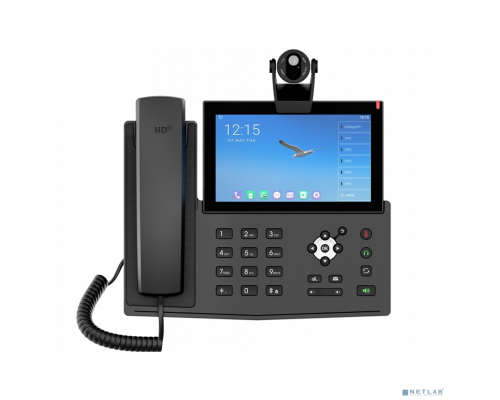 VoIP-телефон Телефон IP Fanvil X7A+CM60 черный купить QBS.ru