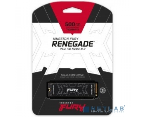 накопитель Kingston SSD 500Gb M.2 SFYRS/500G M.2 2280 NVMe Fury Renegade купить QBS.ru