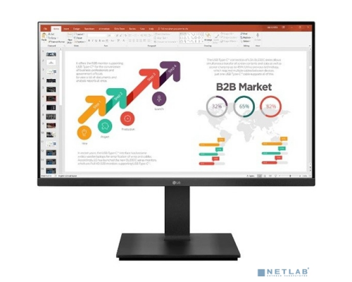 Монитор LCD LG 23.8 24BP450Y-B {IPS 1920x1080 250cd 1000:1} купить QBS.ru