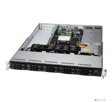 Сервер Supermicro SYS-110P-WTR 1U, LGA-4189, TDP 270W, Intel C621A, 8xDDR4, 10x2.5