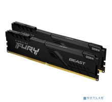 Модуль памяти Kingston DRAM 64GB 3600MHz DDR4 CL18 DIMM (Kit of 2) FURY Beast Black KF436C18BBK2/64