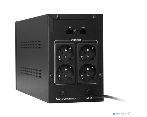 ИБП Exegate EP285503RUS ИБП ExeGate SpecialPro Smart LLB-1500.LCD.AVR.EURO.RJ <1500VA/950W, LCD, AVR, 4 евророзетки, RJ45/11, Black> купить QBS.ru