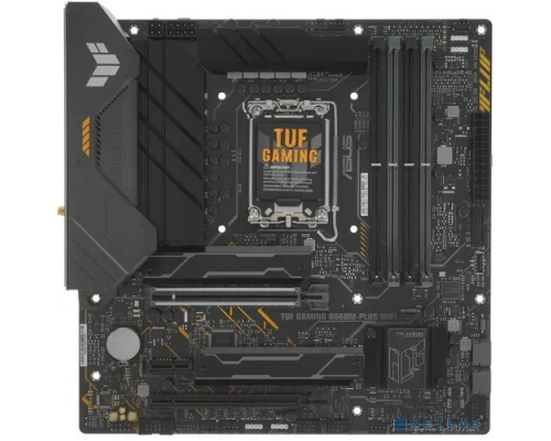 Материнская плата Asus TUF GAMING B660M-PLUS WIFI {Intel B660,LGA 1700,mATX (uATX)} купить QBS.ru