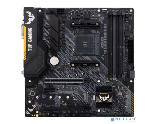 Материнская плата Asus TUF GAMING B450M-PLUS II {AM4,B450,M.2,HDMI,AURA,MB} купить QBS.ru