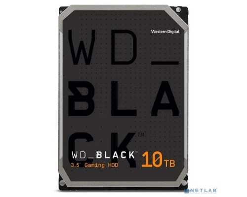 Жесткий диск 10TB WD Black (WD101FZBX) {Serial ATA III, 7200 rpm, 256Mb buffer} купить QBS.ru