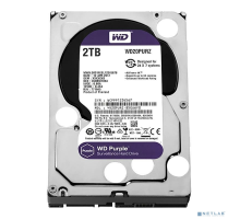 Жесткий диск 2TB WD Purple (WD22PURZ) {Serial ATA III, 5400- rpm, 256Mb, 3.5