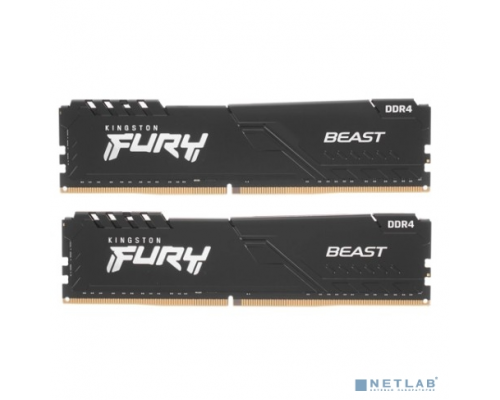 Модуль памяти Kingston DDR4 DIMM 32GB Kit 2x16Gb KF432C16BBK2/32 PC4-25600, 3200MHz, CL16 купить QBS.ru