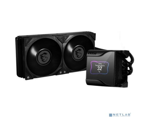 Блок питания MSI MEG CORELIQUID S280, 280mm, LCD 2.4 купить QBS.ru