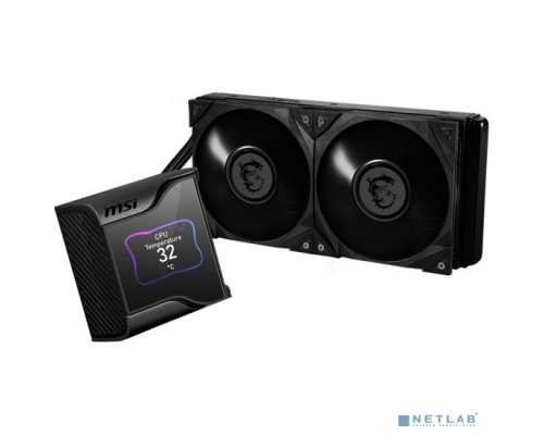 Блок питания MSI MEG CORELIQUID S280, 280mm, LCD 2.4 купить QBS.ru