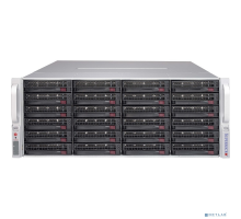Сервер Supermicro CSE-847E2C-R1K23JBOD Корпус компьютерный 4U SAS3 JBOD storage chassis/24 front + 20 rear 3.5