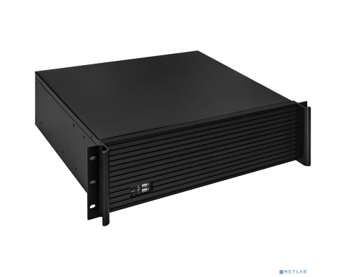 Корпус Exegate EX292703RUS Серверный корпус ExeGate Pro 3U390-11 <RM 19, высота 3U, глубина 390, БП 600ADS, USB> купить QBS.ru
