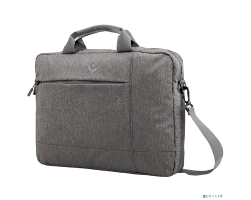 Сумка для ноутбука Сумка Continent  CC-211 Grey (полиэстр, серый  15,6) купить QBS.ru