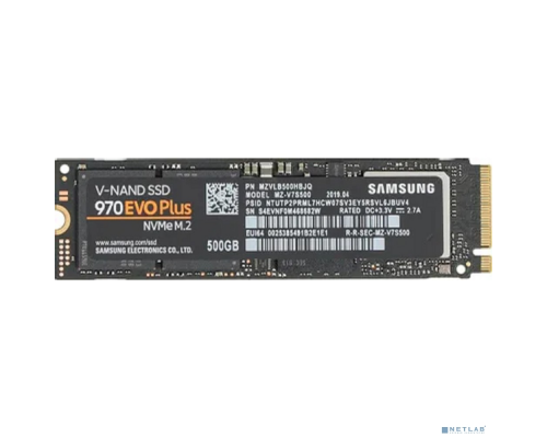 накопитель Samsung SSD 500Gb 970 EVO Plus M.2 MZ-V7S500BW купить QBS.ru