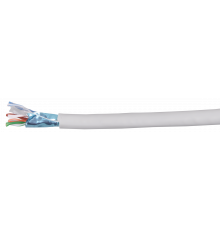  ITK Кабель связи витая пара U/UTP, кат.6, 4 пары 23AWG solid, 305м, ПВХ, серый