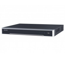  Hikvision DS-7608NI-I2 8-ми канальный IP-видеорегистратор Видеовход: 8 каналов; аудиовход: двустороннее аудио 1 канал RCA; видеовыход: 1 VGA до 1080Р, 1 HDMI до 4К; аудиовыход: 1 канал RCA.Входящий