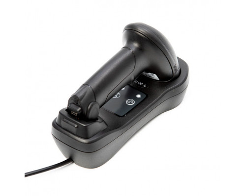 Беспроводной сканер штрих-кода G-SENSE IS1405BT HD 2D Bluetooth, USB, черный, cradle купить QBS.ru